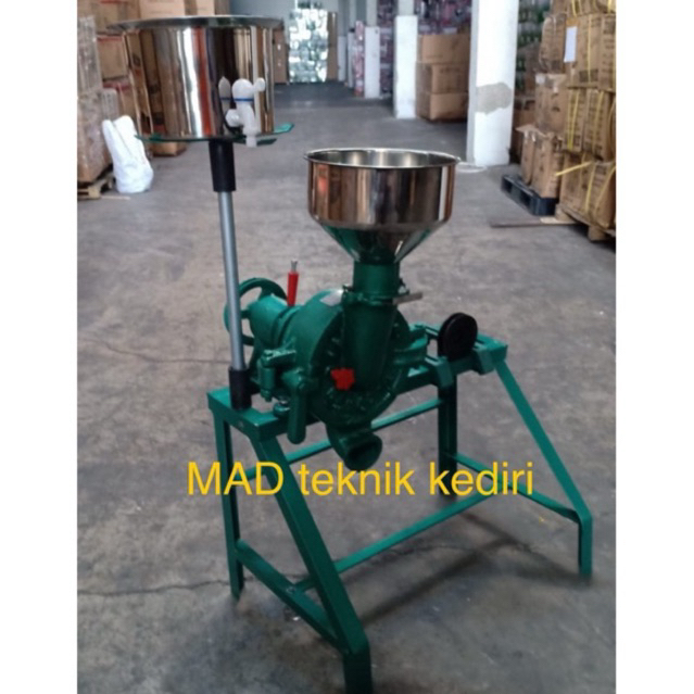 Mesin Gilingan Tahu 8” inch MAHKOTA KD-8T TEBAL, AWET penggiling kedelai jadi TAHU