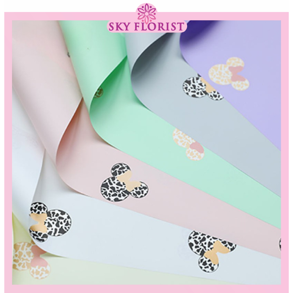 

Kertas Bunga Paper Buket Kartun Kertas Kado Florist Cellophane Ecer Perlembar KB6202