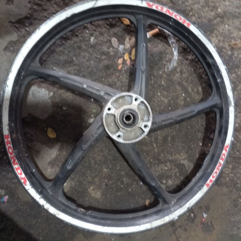 velg palang depan supra125 original copotan