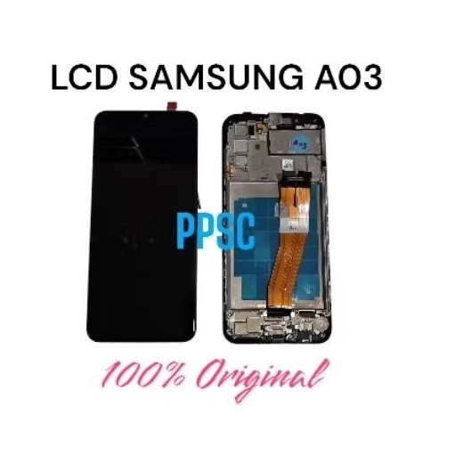 LCD SAMSUNG A03 ORIGINAL + FRAME