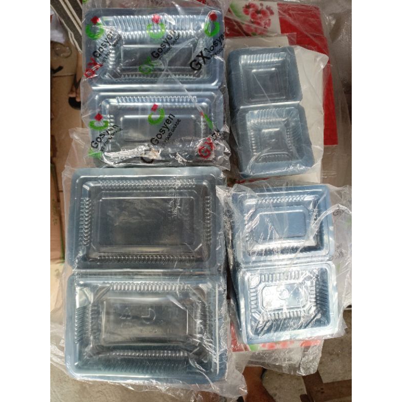 PLASTIK MIKA /WADAH MIKA /MIKA GOYSEN /MIKA KUE/WADAH MAKAN