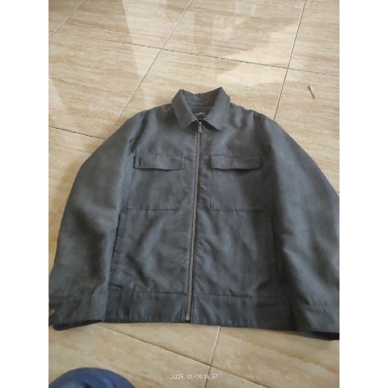 jaket suede spao size L