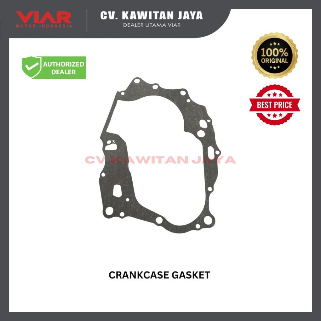 PAKING TENGAH VIAR KARYA 150 200 | CRANKCASE GASKET VIAR KARYA 150/200