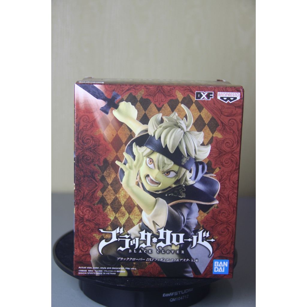 DXF Fighure Asta Black Clover Mint In Sealed Box MISB Original