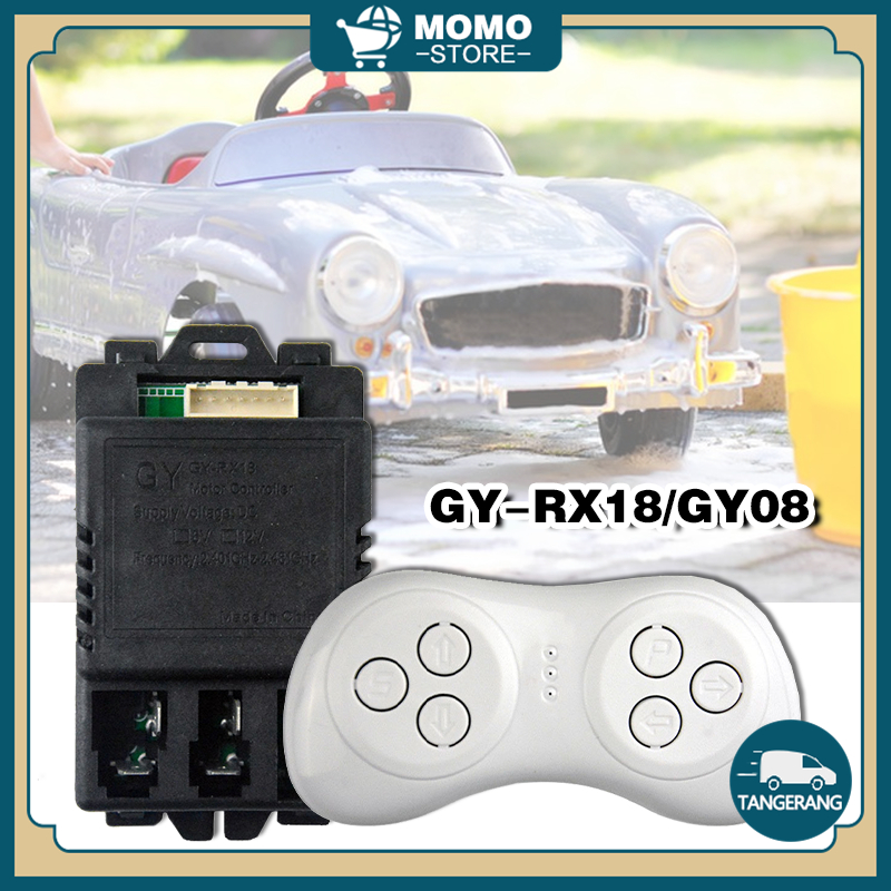 Receiver Mobil AKI GY RX18 Receiver Mobil Remote Control RX 18 7 Pin Receiver Mobil AKI 12 Volt 6 Vo