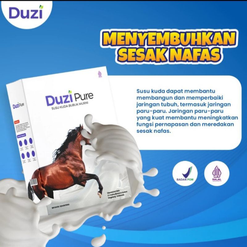

Susu Kuda Duzi Pure Halal BPOM Original