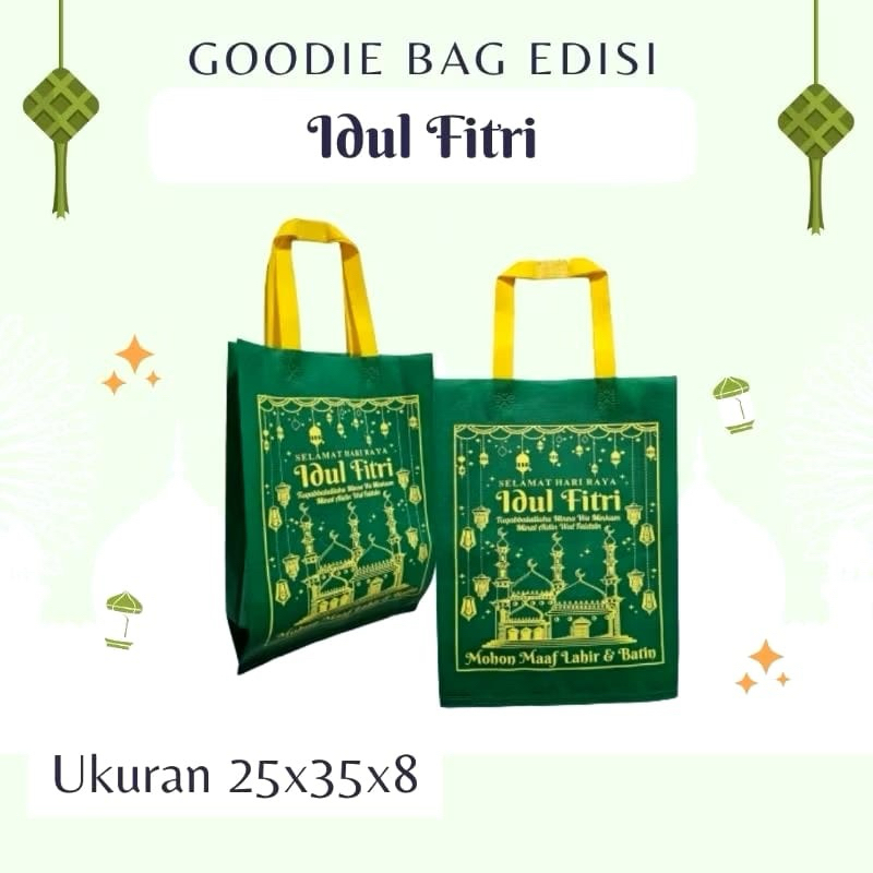 

Goodie Bag Edisi Idul Fitri Ukuran 25x35x8