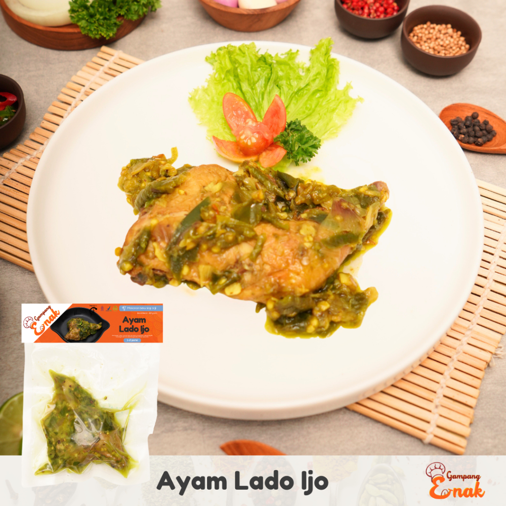 

Gampang Enak Ayam Lado Ijo