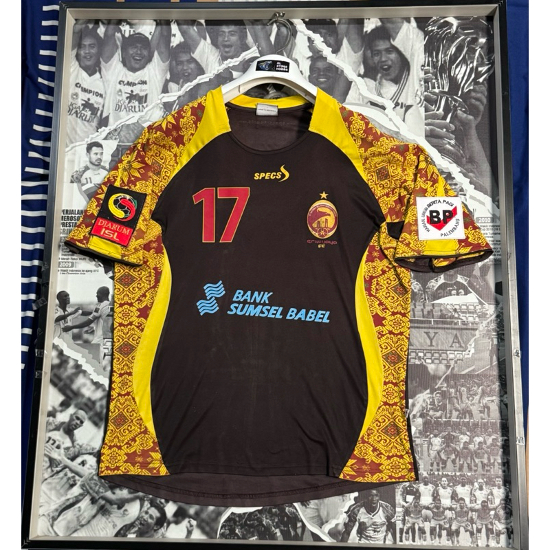  SOLD  Jersey Sriwijaya Fc Away Original Specs Gumbs #17
