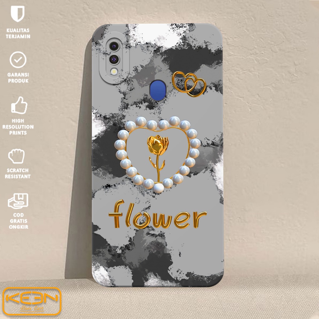 Case Samsung M20 - Casing Hp Samsung M20 Motif Lovely - Softcase Samsung M20 - Softcase Hp Samsung M