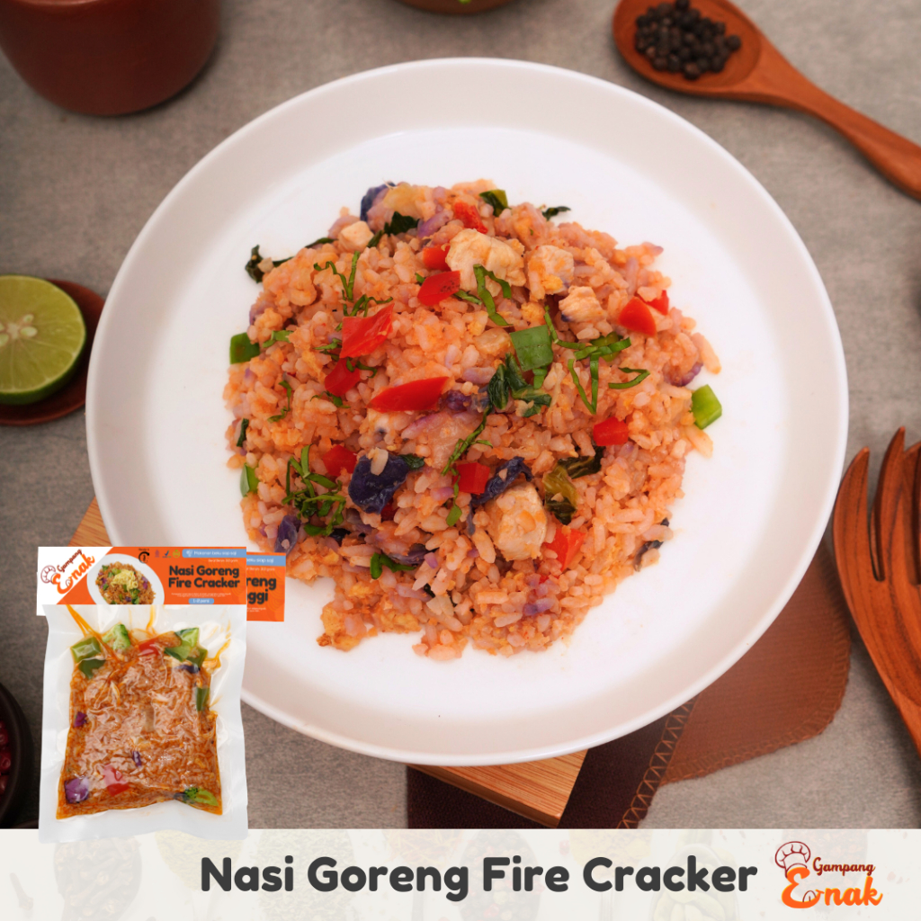 

Gampang Enak Nasi Goreng Fire Cracker