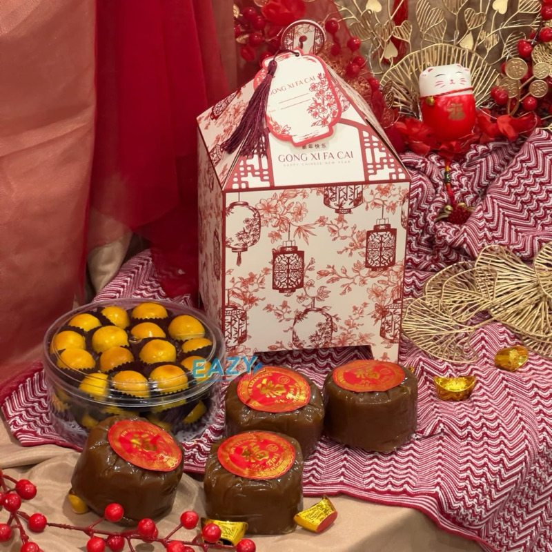 

PARCEL IMLEK KUE NASTAR KUE KERANJANG HAMPERS CNY SINCIA CHINESE NEW YEAR