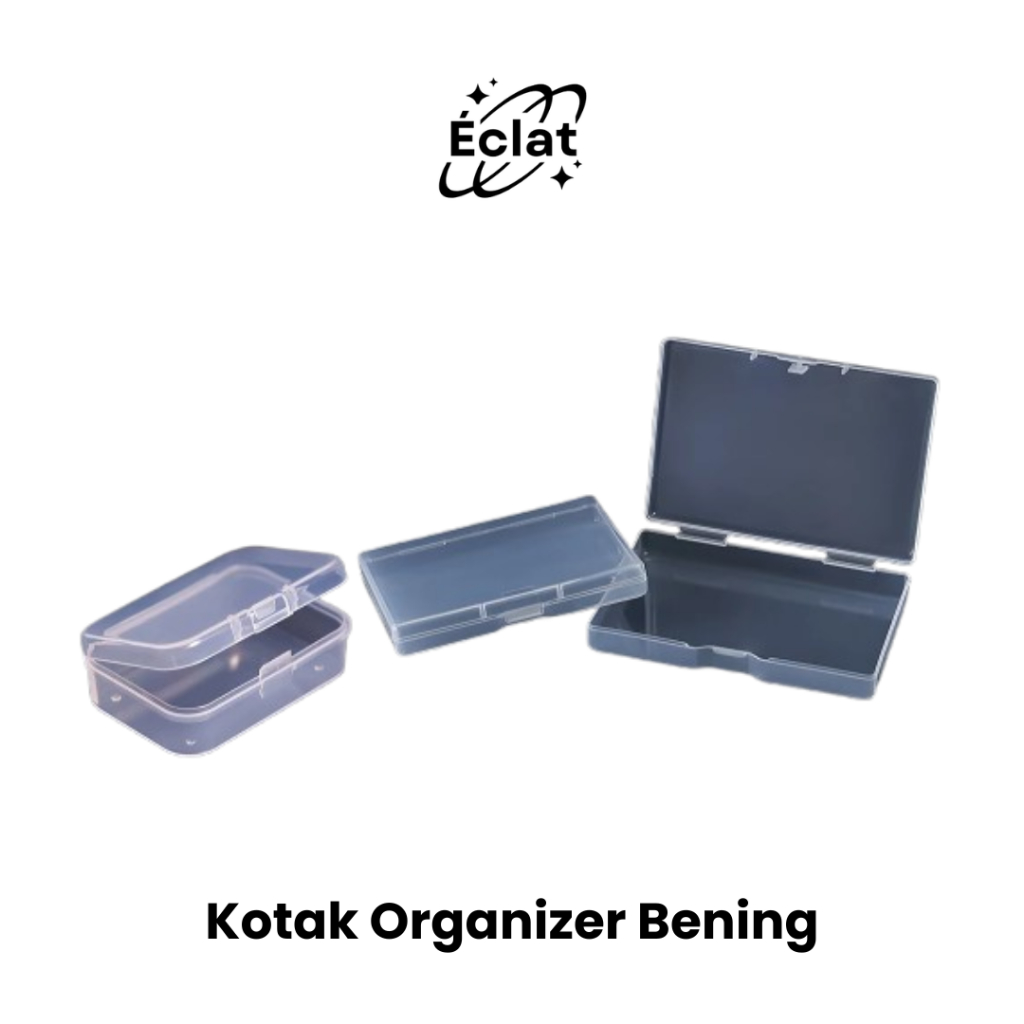 ÉCLAT Kotak Organizer / Kotak Penyimpanan Kartu / Box Plastik Kecil