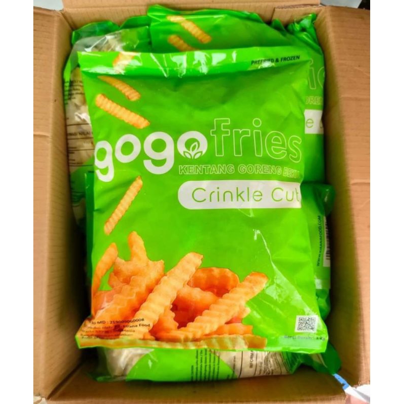 

Gogo Fries Crinkle Cut 1kg
