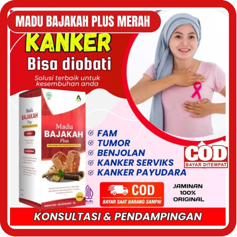MADU BAJAKAH MERAH 280 GR - MADU BAJAKAH PLUS ABABIL Obat Herbal PROSTAT Prostatis & Infeksi Saluran
