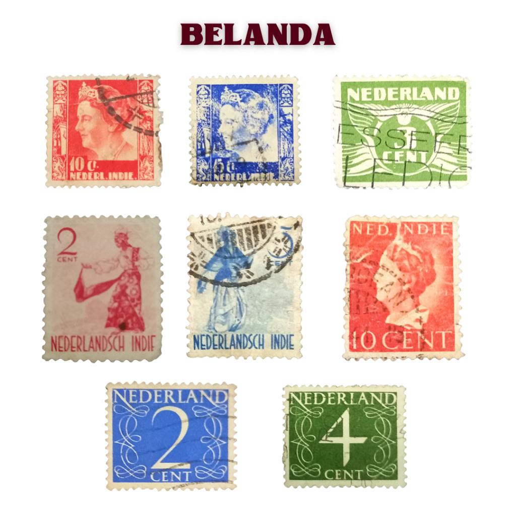 

Perangko Belanda perangko bekas perangko used
