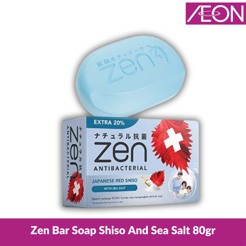 Zen Bar Soap Shiso And Sea Salt 80gr