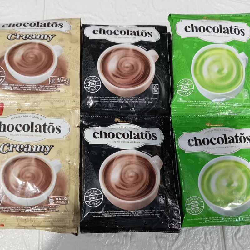 

Chocolatos drink isi 10 sachet