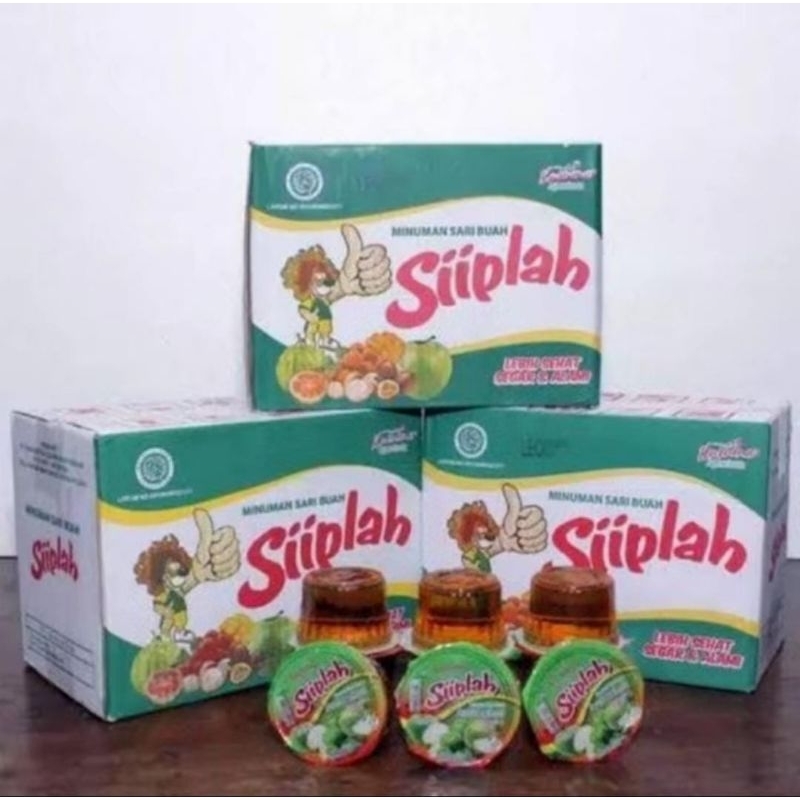 

Minuman Sari Buah Siiplah 1 Dus [isi 32 pcs] Sari Buah minuman Lebaran Sari buah