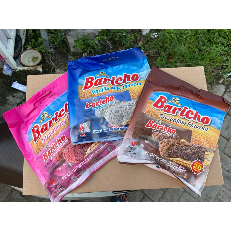 

BARICHO SEREAL OAT 60 PCS / 3 PACK ( BUNGKUS ) MIX rasa