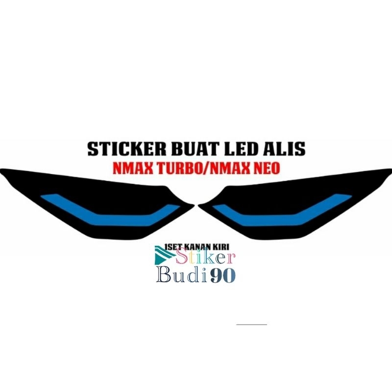 Stiker lampu alis NMAX TURBO/NEO 2025-2026