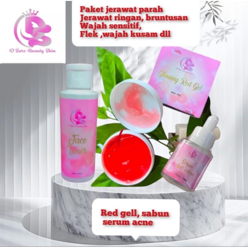 paket jerawat parah, jerawat ringan, beruntusan,wajah. sensitif,flek, wajah kusam dll