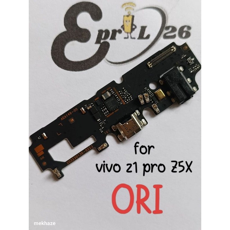 CONNECTOR CHARGER VIVO Z1 PRO VIVO Z5X ORI PAPAN KONEKTOR CAS PCB BOARD VIVO Z1 PRO Z5X ORIGINAL + H