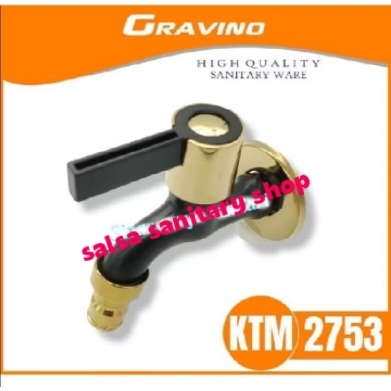 kran air kran taman/kran dapur black gold dll