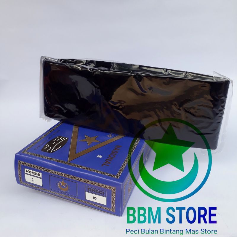 peci songkok bulan bintang mas