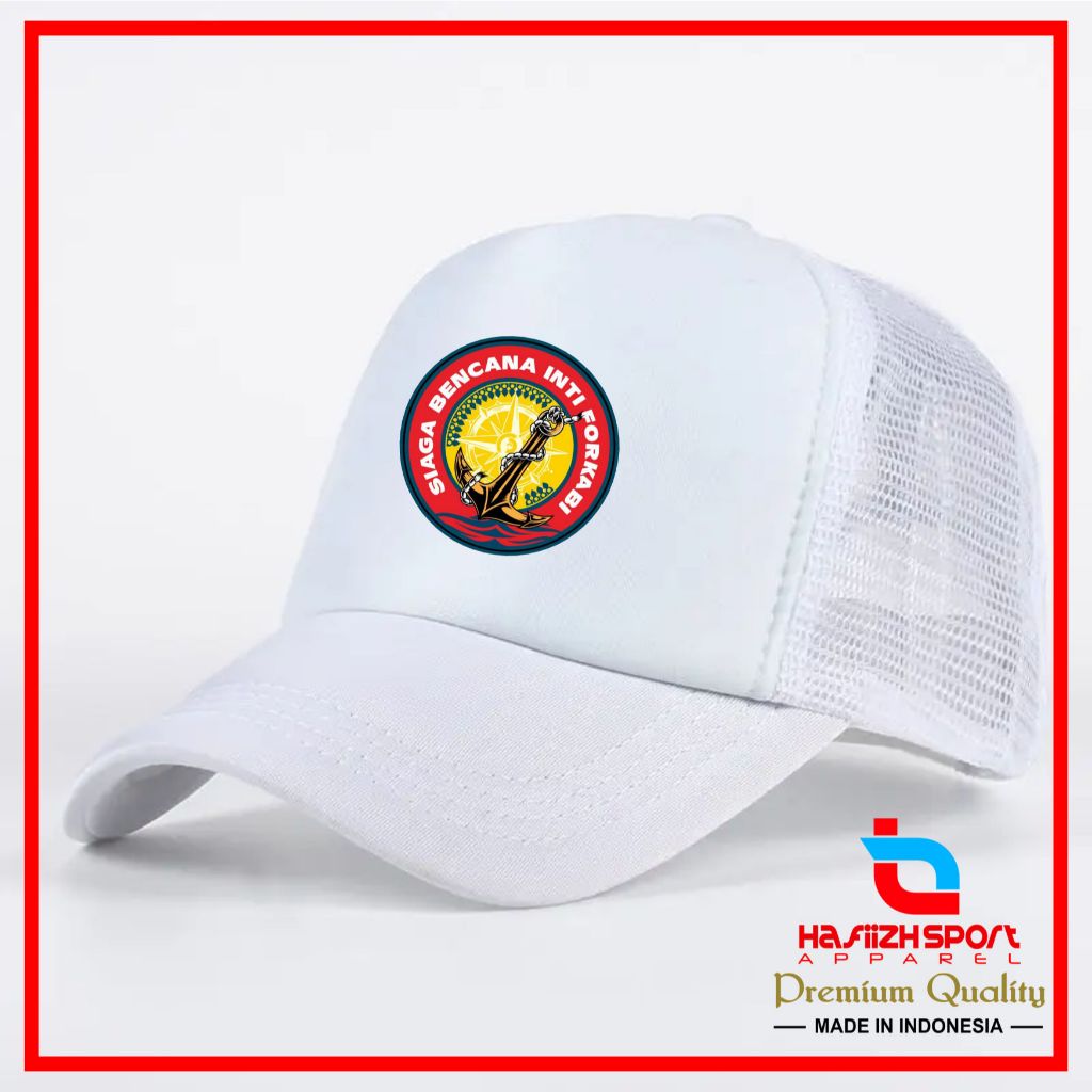 TOPI SIAGA BENCANA INTI FORKABI / TOPI JARING SIAGA BENCANA INTI FORKABI / TOPI TRUCKER SIAGA BENCAN