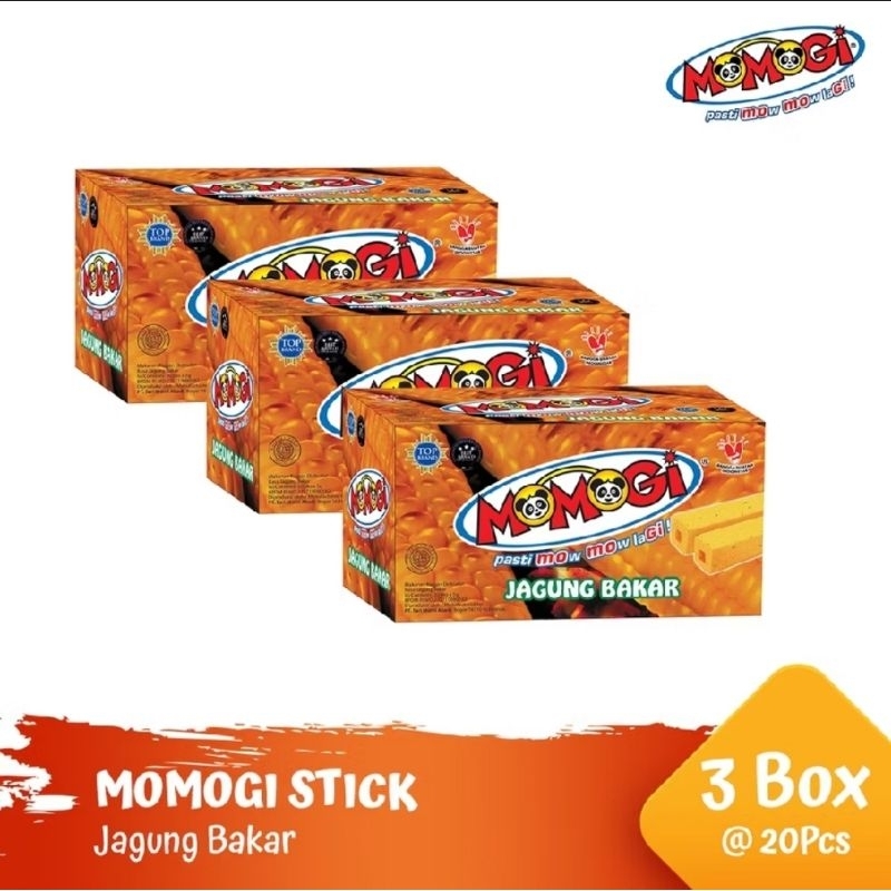 

(60 PCS) MOMOGI Jagung Bakar 5gr (3 BOX)