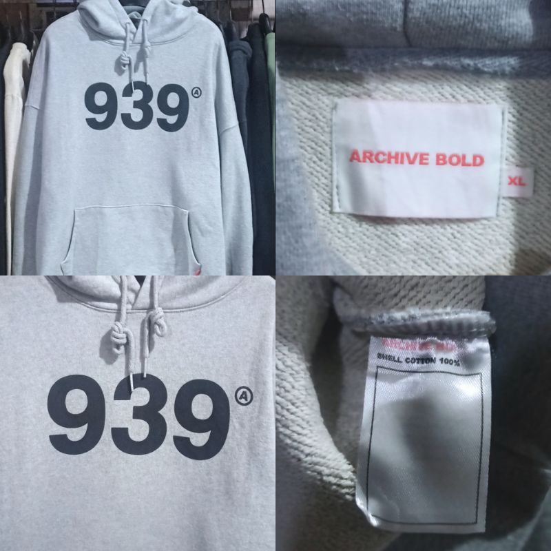 Archive bold Hoodie