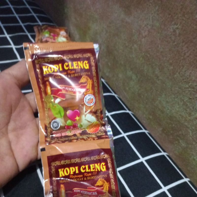 

Paket hemat 5 sachet kopi pilihan para sultan biar cleeng