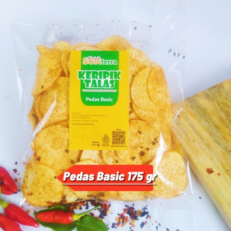 

Keripik Talas Pedas Jeruk Asli Malang 175gr