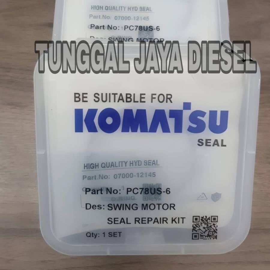 SEALKIT SWING MOTOR KOMATSU PC78US-6 PC78-6 PC78UU-6 SEAL ORING KIT MOTOR SWING