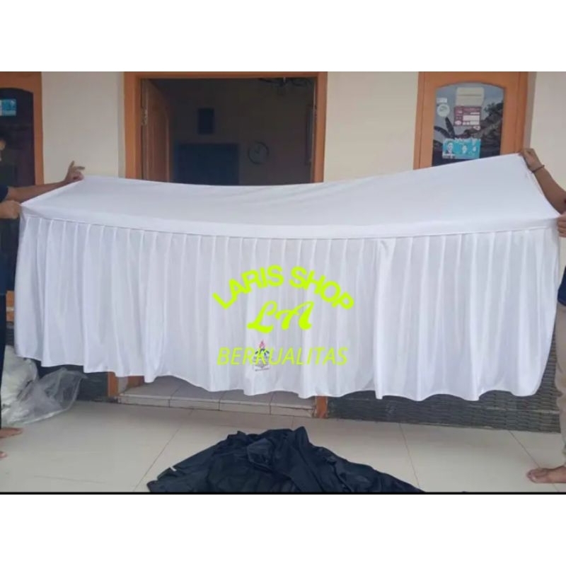 Cover meja prasmanan 150x60x75
