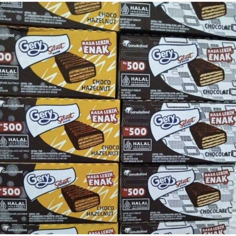 

Gery salut wafer isi [ 24 pcs ]