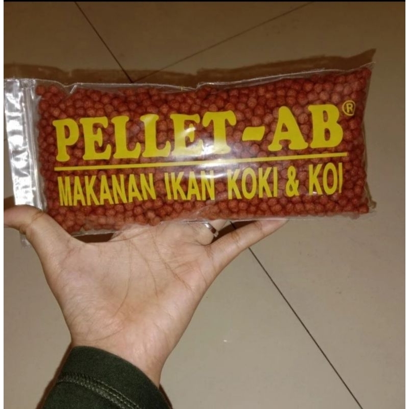 Pelet Ikan Koi Koki Lele Nila Pelet AB 5mm Kemasan 200gram