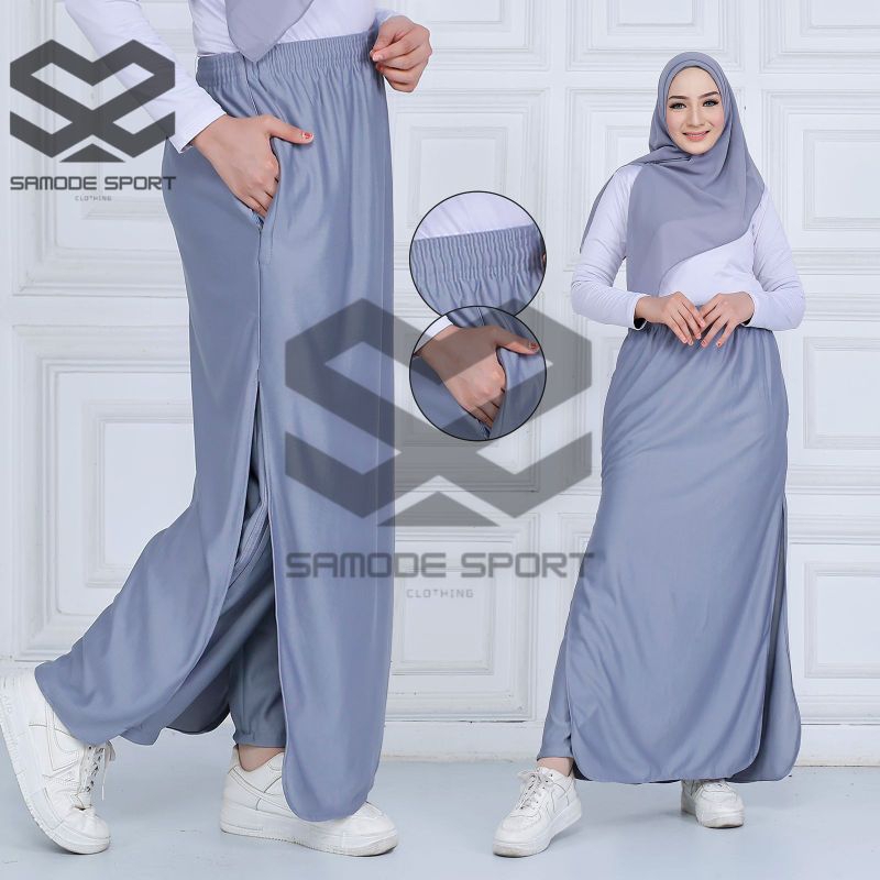 celana rok wanita muslim//celana rocella senam wanita