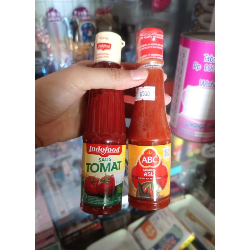 

Saus Sambal Dan Saus Tomat 135ml