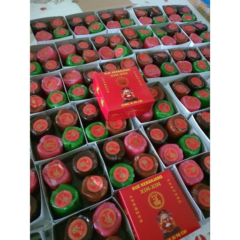 

XinXin Kue Keranjang Dodol Cina Imlek Asli Enak Aman Isi 4