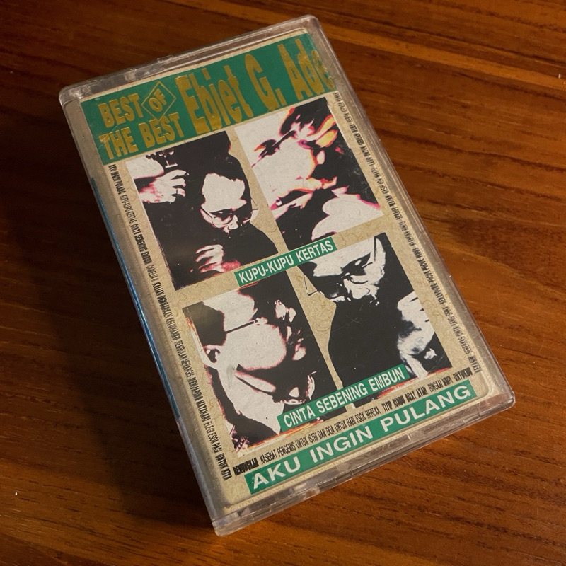 kaset pita ebiet g. ade best of the best