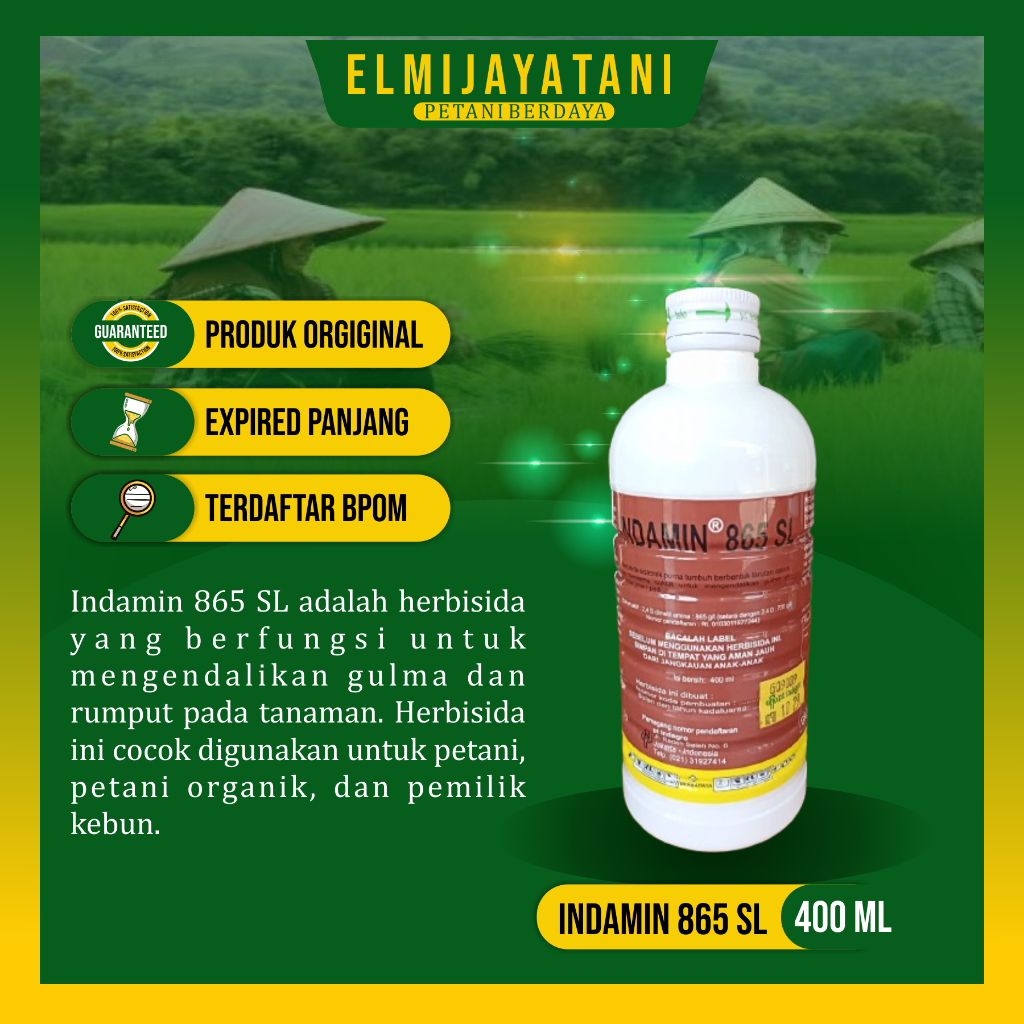 INDAMIN 865 SL 400 ML ORIGINAL
