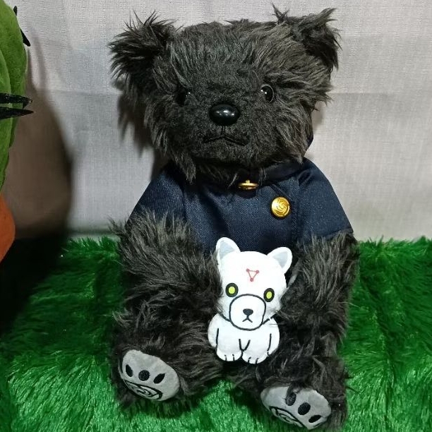OFFICIAL JUJUBEAR MEGUMI FUSHIGURO JUJUTSU KAISEN PLUSH BONEKA BERUANG ANIME