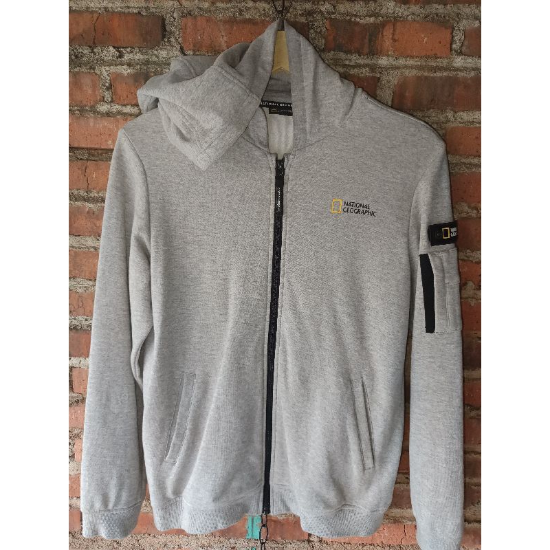 Hoodie Zipper National Geographic Patch Poket