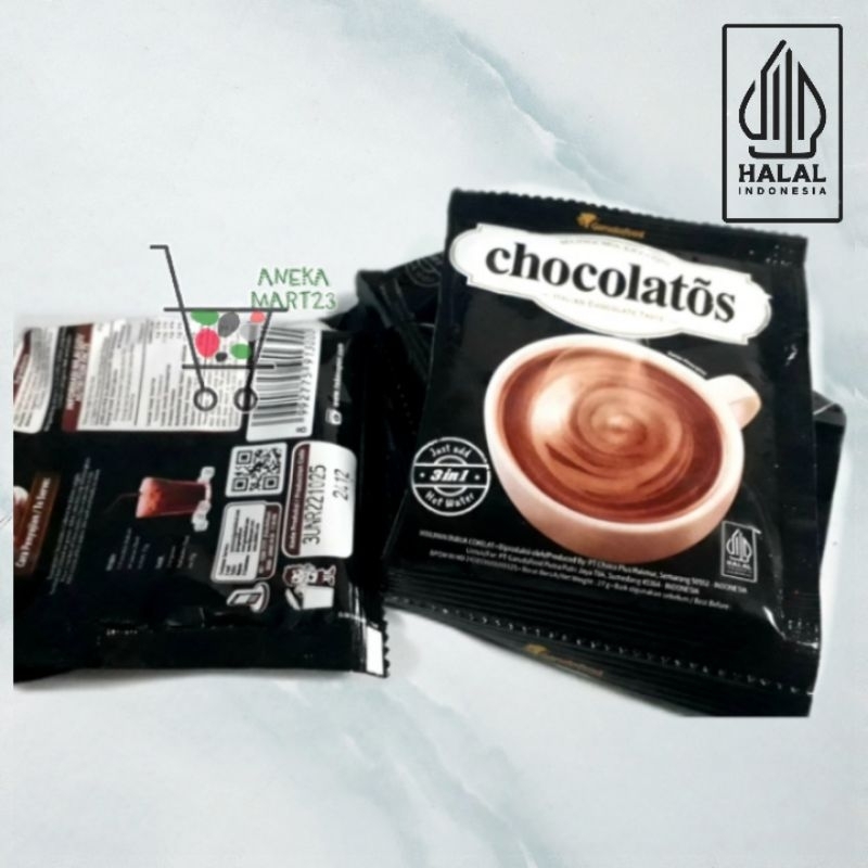 

CHOCOLATOS minuman coklat ecer& 5sachet Exp.10.2025