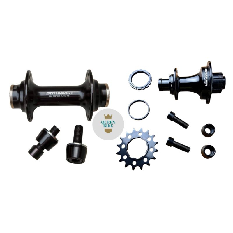 Hub Freehub Bos Depan Belakang Bearing Sepeda BMX 36H Jangkrik STRUMMER