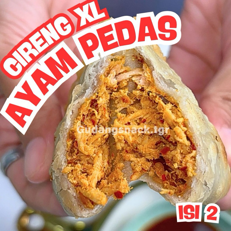 

CIRENG AYAM PEDAS JUMBO UKURAN XL - ISI 2