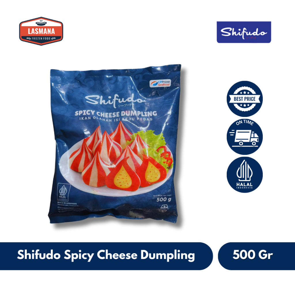 

Shifudo Spicy Cheese Dumpling 500 Gr