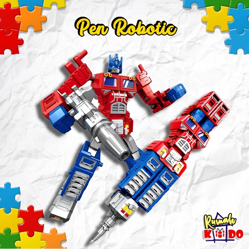 

Pen Robotic Bolpoin Bisa di Mainkan Jadi Robot Pen Robotic